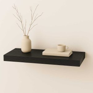 Zwevende-Plank-op-Maat--Zwart Eiken u998 ST38